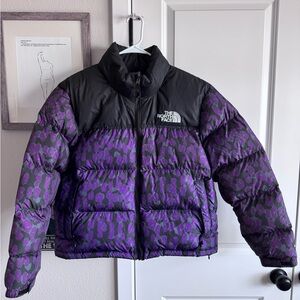 The North Face Black and Purple Jacket